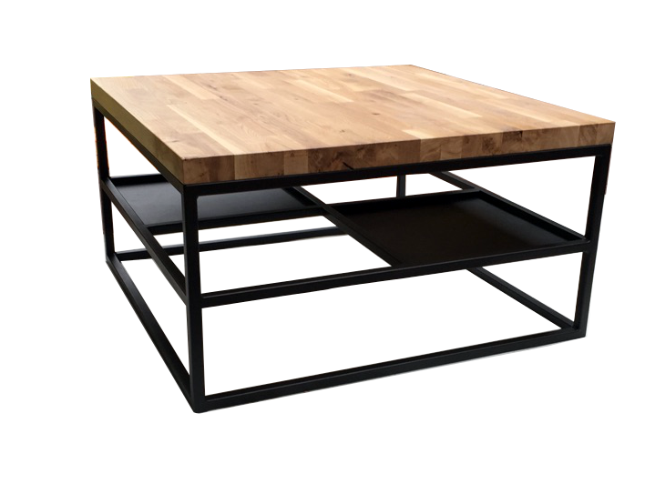 Foto van Oak – steel table 720