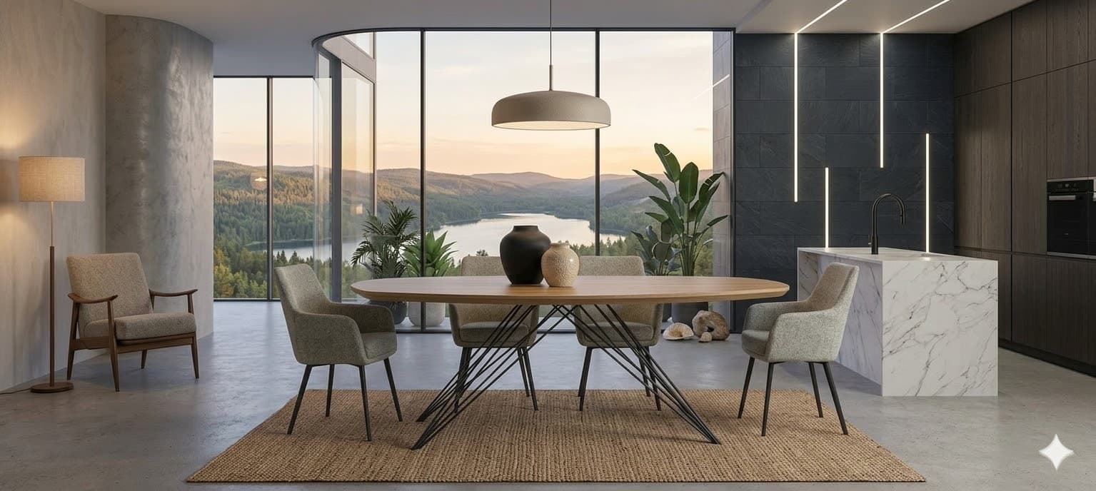 STÓŁ LITY DĄB OWAL 330