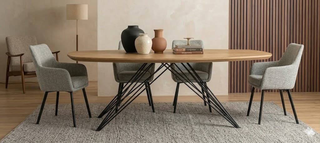 Foto van STÓŁ LITY DĄB OWAL 330