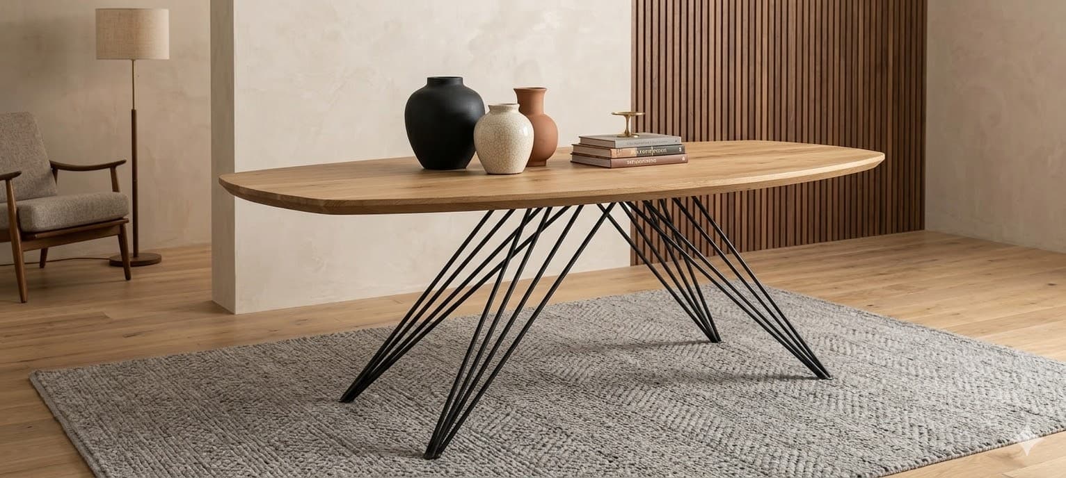 Foto van STÓŁ LITY DĄB OWAL 330