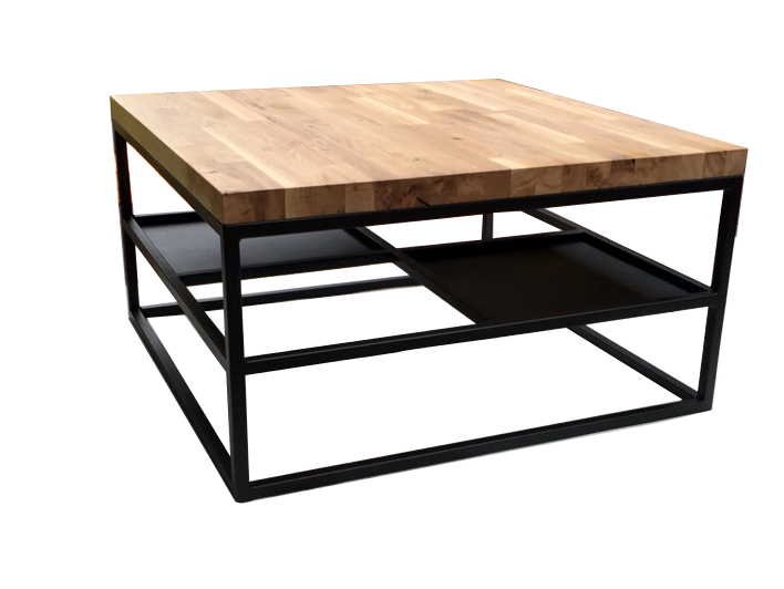 Oak – steel table 720